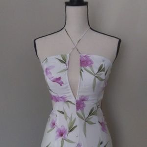 Floral jumpsuit/romper